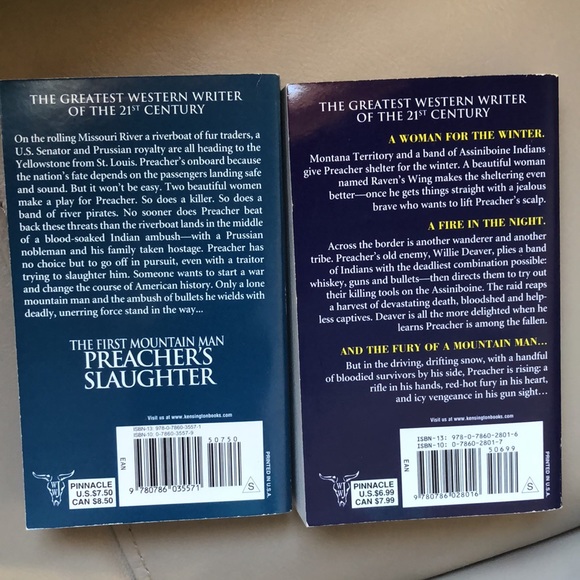 6 Johnstone western books - Picture 7 of 11